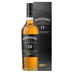 ボウモア12年のボトルと外箱。販売店の提供画像