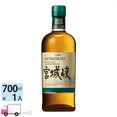 シングルモルト宮城峡のボトルと外箱。販売店の提供画像